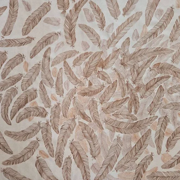 Echo Silk Feather Scarf Bird - Picture 9 of 10